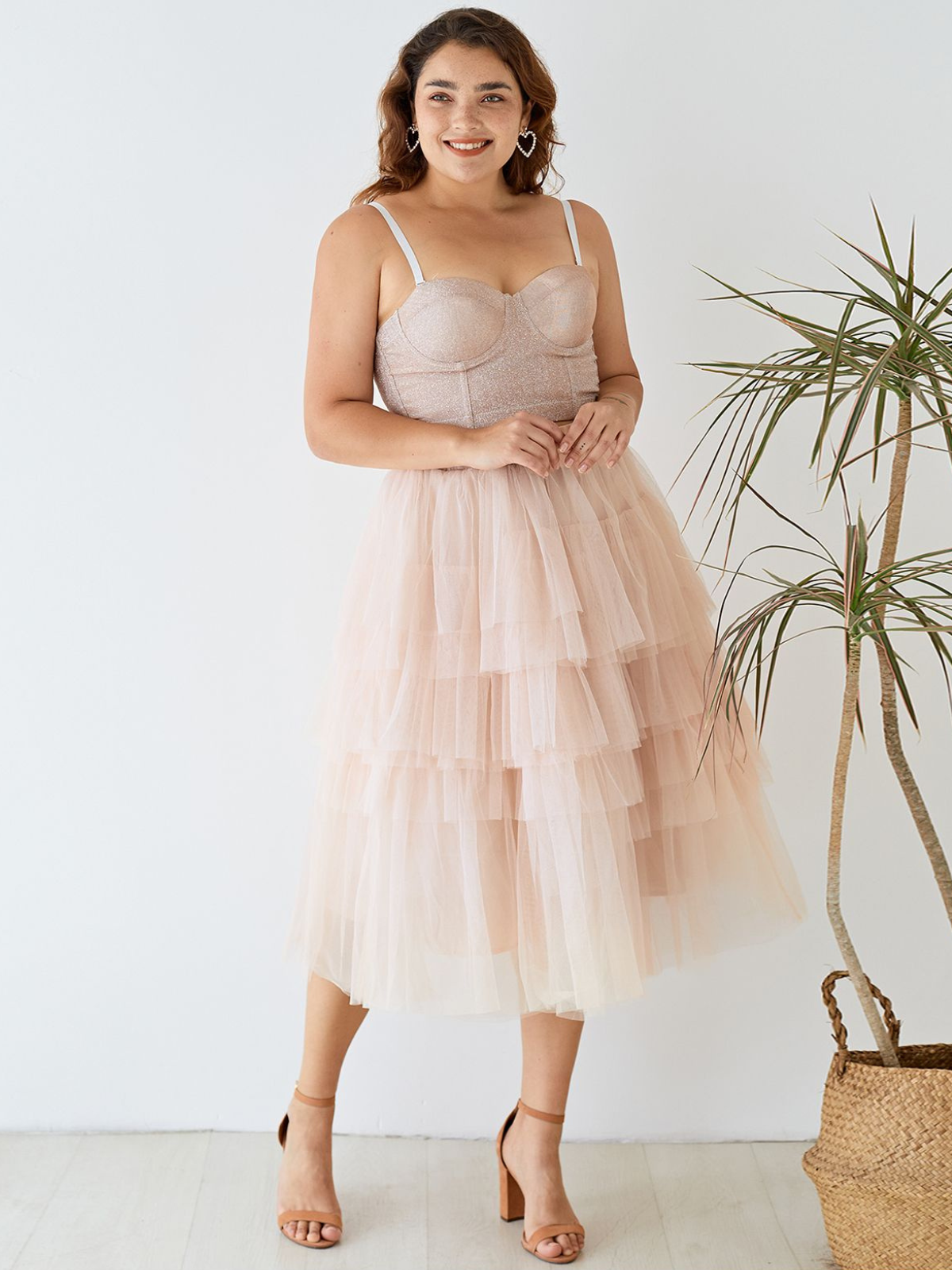 TULLE. Gelaagde Rok van Tule