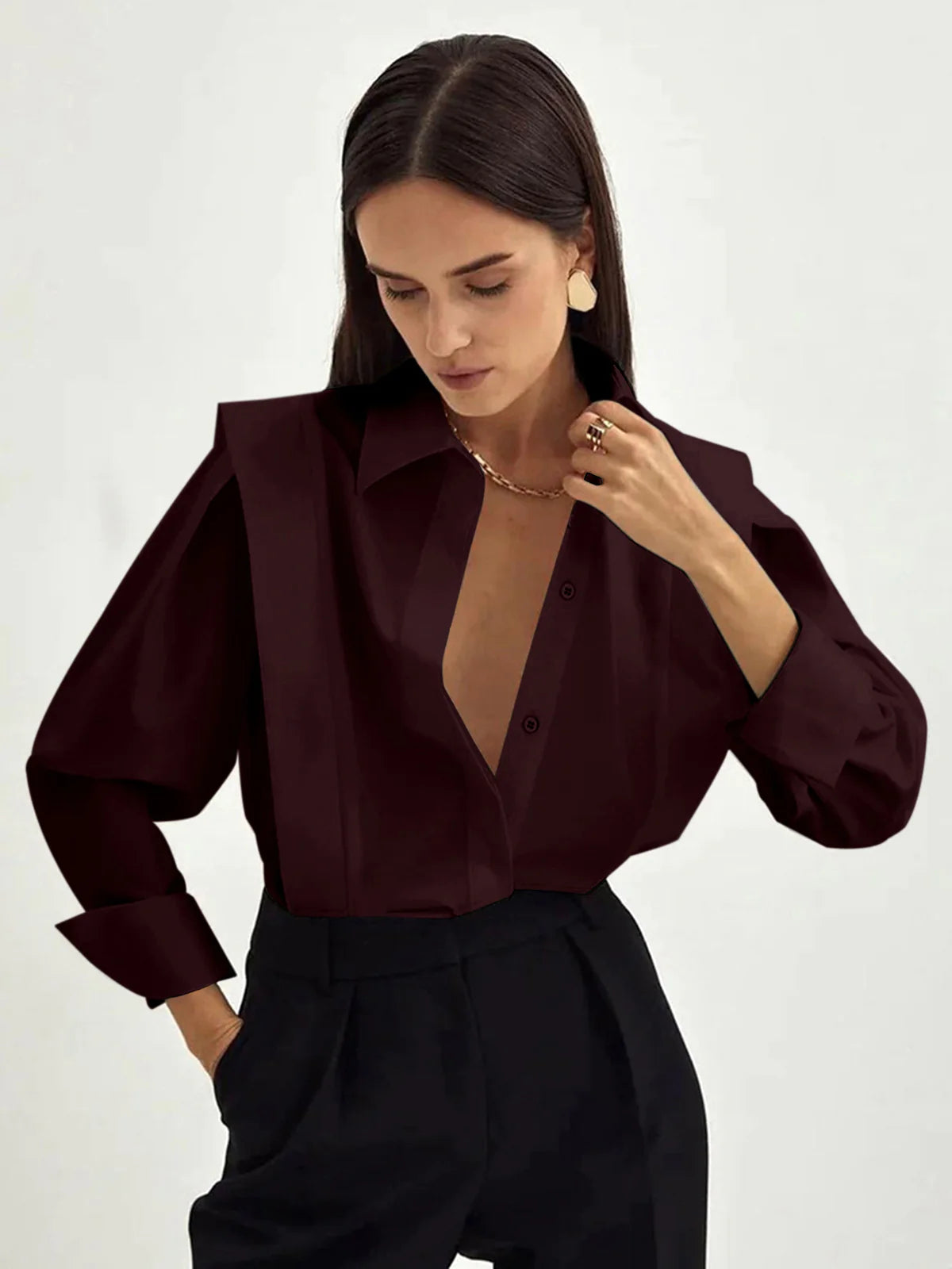 CHEMISE. Overhemd met knoopsluiting