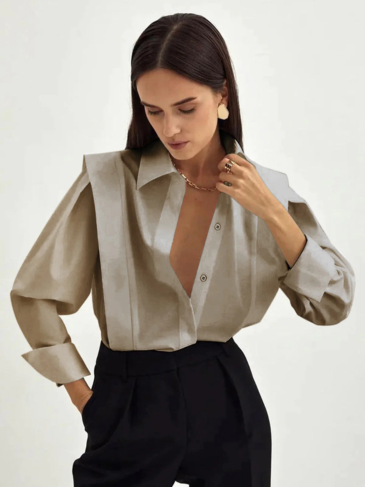 CHEMISE. Overhemd met knoopsluiting