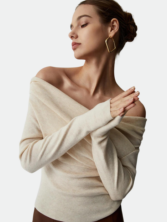 DÉNUDÉ. Off shoulder top