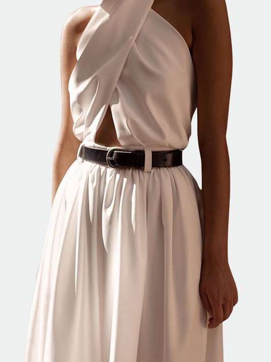 CROSSOVER. Halter Jumpsuit