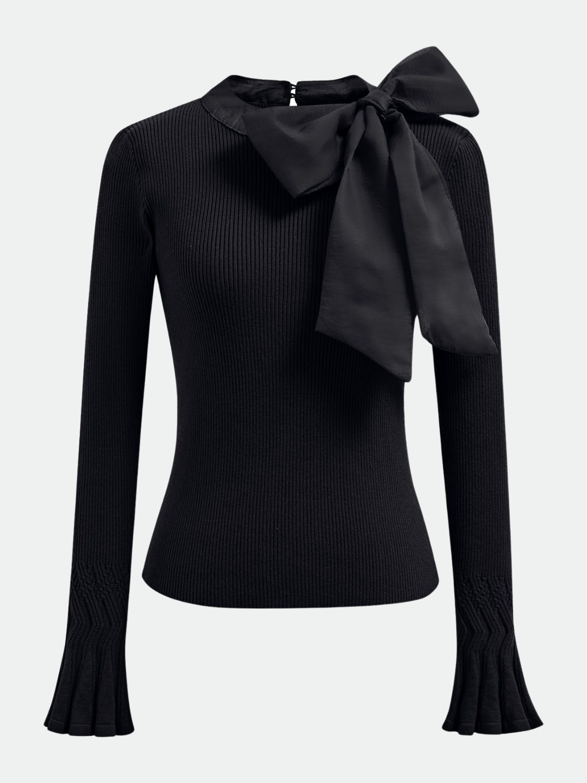 BEAU NOIR. Top met Strik