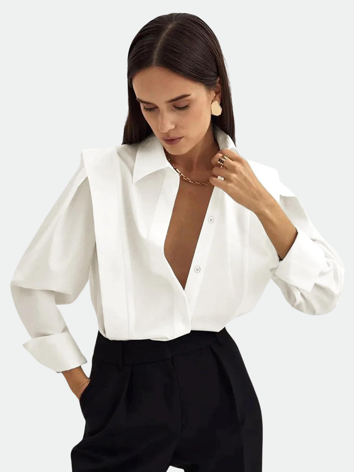 CHEMISE. Overhemd met knoopsluiting