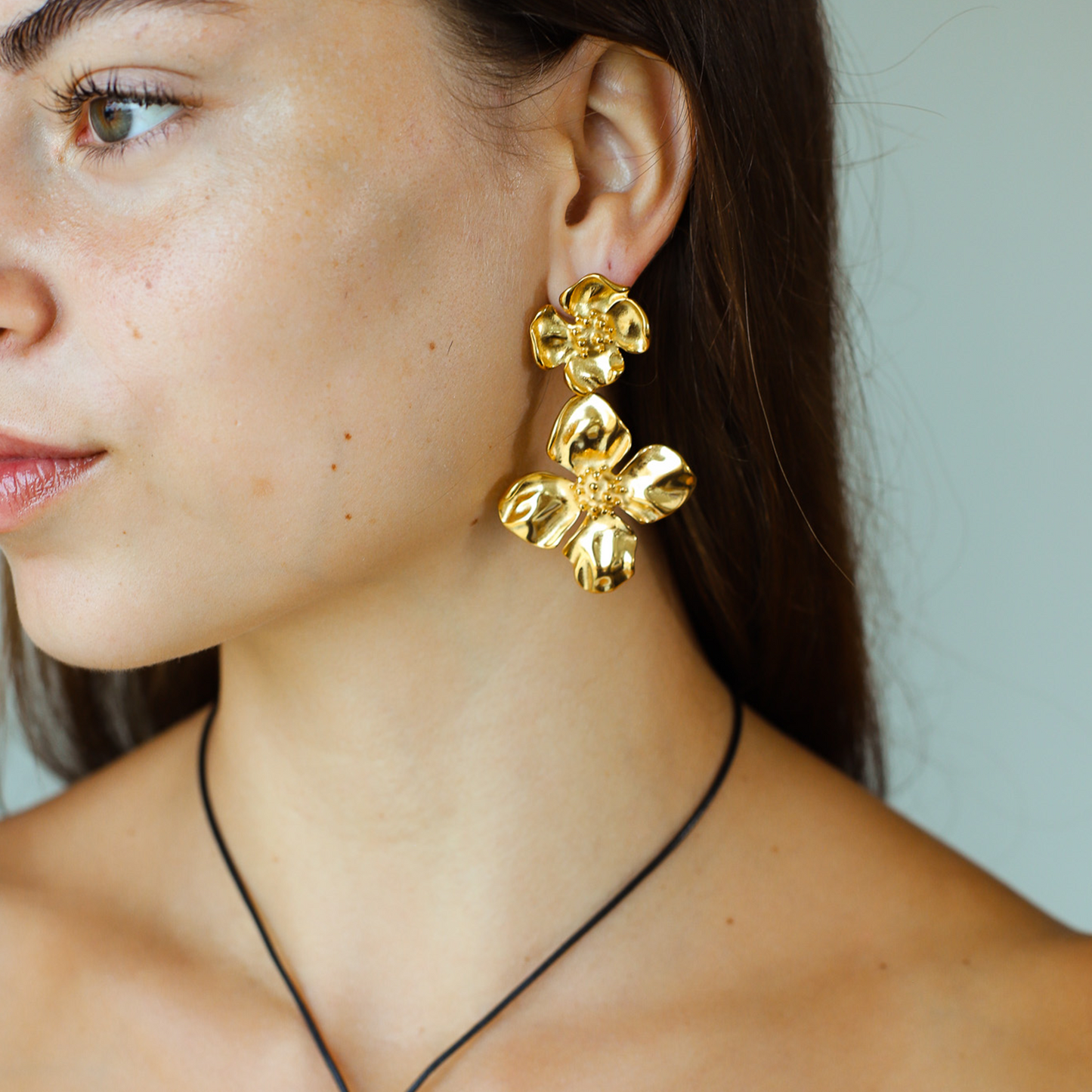 FLEURS. Oorbellen